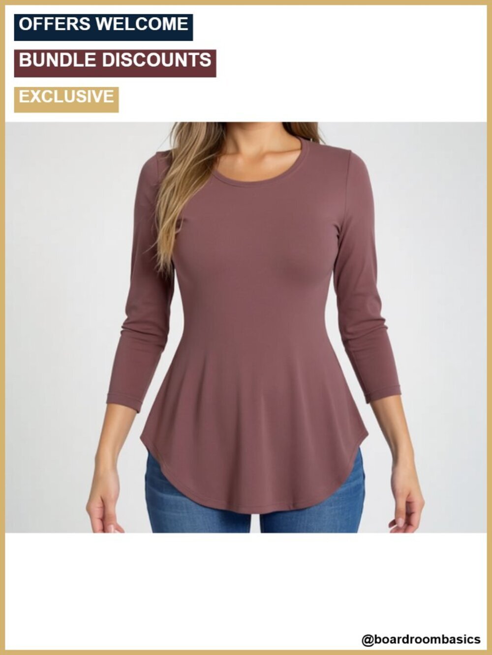 Deep V Neck Slim Fit Short Sleeve Ribbed Knit Stretchy Tee
